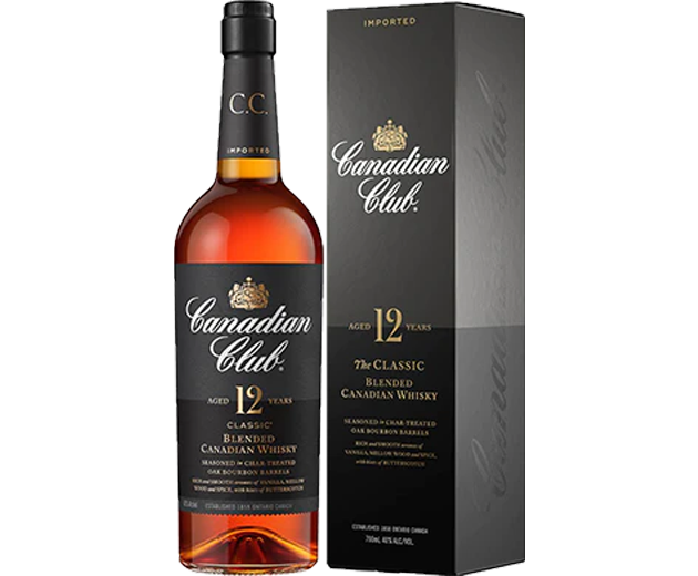 Canadian Club Classic 12 Year Old 1000ml